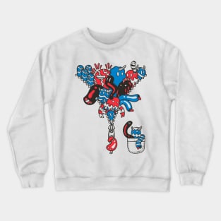 Monsters Unzipped Crewneck Sweatshirt